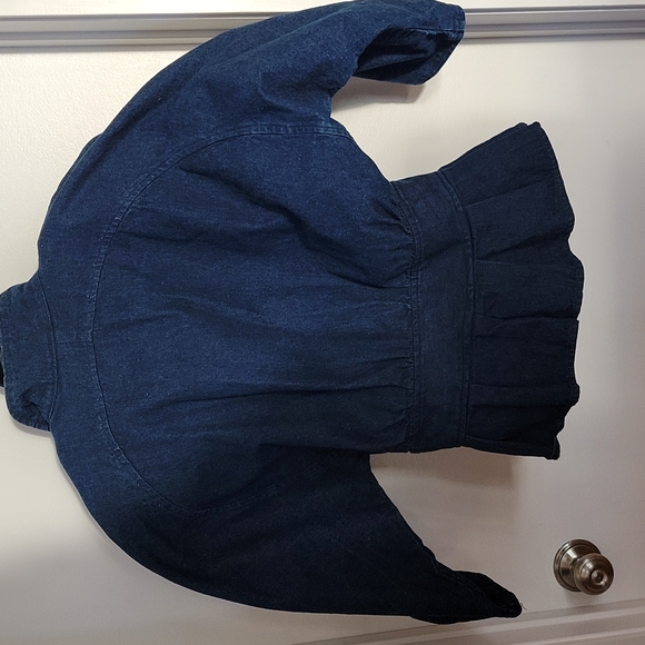 VINTAGE  BLONDIE AND ME RIGID DENIM JACKET - Picture 6 of 15